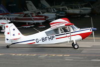 G-BFHP @ EGCB - Barton resident - by Chris Hall