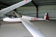 D-5624 @ LFYG - seen in a hangar at Cambrai-Niergnies - by Joop de Groot
