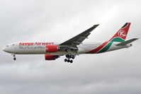 5Y-KQU @ EGLL - Kenya Airways