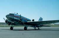 4W-ABX @ LMML - DC3 4X-ABX Yemen Airways