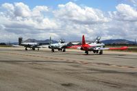 N377JP @ KCNO - Pacemaker on the ramp with N3137 (Lear) & N933GC (T-33) - by Nick Taylor Photography