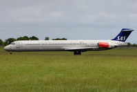 LN-RMS @ EIDW - SAS MD81 in Dublin - by Terry Fletcher