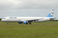 F-HBAF @ EIDW - Football Charter in connection with the 2011 EUFA Cup Final held in Dublin between Portuguese teams , Porto and Braga - by Terry Fletcher