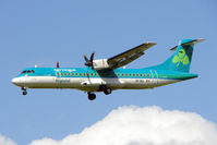 EI-SLL @ EIDW - Aer Arran ATR 72 on short finals at Dublin - by Terry Fletcher