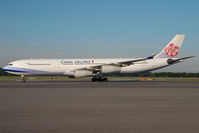 B-18802 @ LOWW - China Airlines Airbus 340-300 - by Dietmar Schreiber - VAP