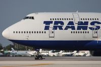 VP-BVR @ MIA - Transaero 747 - by Florida Metal