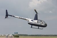 N744RH @ PTK - Robinson R44 - by Florida Metal