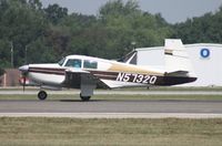 N5732Q @ PTK - Mooney M20C