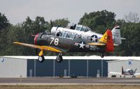 N7095C @ PTK - T-6s departing - by Florida Metal