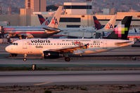 XA-VOG @ LAX - Volaris Galia XA-VOG exiting RWY 25L after landing. - by Dean Heald