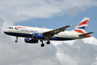 G-EUPW @ EGLL - On approach to r/w 27L