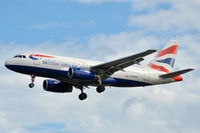 G-EUPO @ EGLL - On approach to r/w 27L