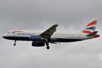 G-EUUR @ EGLL - On approach to r/w 27L
