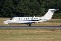 N834H @ ORF - Hillenbrand Inc's 1989 Cessna 650 Citation III N834H rolling out on RWY 5 after landing. - by Dean Heald
