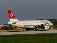 9H-AEM @ LMML - A319 9H-AEM Air Malta - by raymond