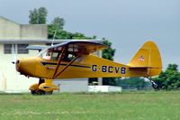 G-BCVB @ EGBP - Piper PA-17 Vagabond [17-190] Kemble~G 02/07/2005 - by Ray Barber