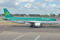 EI-DEF @ EGLL - Waiting for taxi clearance - by Robert Kearney