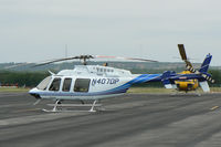N407DP @ MWL - Type III Helicopter in Texas for the Possum Kingdom Fire - At Mineral Wells Airport