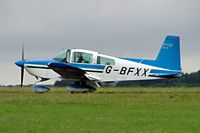 G-BFXX @ EGBP - Grumman American AA-5B Tiger [0917] Kemble~G 02/07/2005 - by Ray Barber