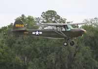 N50454 @ LAL - Taylorcraft L-2 - by Florida Metal