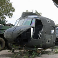 85-24365 - The cockpit section has been preserved for young patrons of the Russell Military Museum to play on. - by Daniel L. Berek