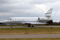 P4-IKF @ EGGW - 2011 Dassault Falcon 2000 , c/n: 227 at Luton - by Terry Fletcher