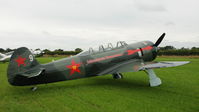 G-OYAK @ EGMJ - 2. YAK C11 - at Little Gransden Air Show August 2010  - by Eric.Fishwick