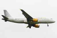EC-GRH @ EGSS - Vueling Airlines - by Chris Hall