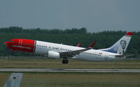 LN-DYE @ LHBP - Boeing 737 Norvegian Air named, Arne Jacobsen - by Attila Groszvald-Groszi