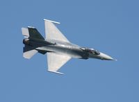 89-2083 - F-16 over Daytona Beach - by Florida Metal