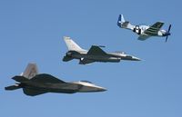 89-2083 - Heritage Flight over Daytona