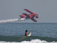 N5111B - Mike Wiskus over Daytona - by Florida Metal