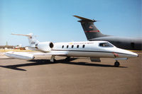 84-0068 @ EGVA - C-21A Learjet of the United States European Command Headquarters on display at the 1996 Royal Intnl Air Tattoo at RAF Fairford. - by Peter Nicholson