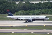 N538UW @ TPA - US Airways A321 - by Florida Metal