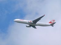 HB-JHJ - Flying over Mineola, NY, going to a landing at JFK - by gbmax