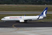 TC-JGO @ EDDL - Anadolu Jet - by Air-Micha