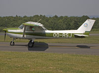 OO-RSJ @ EBSP - Taxiing to parking stand. - by Philippe Bleus