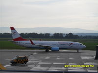 OE-LNS @ LOWG - Ex-LaudaAIR plane - by Reichmann Daniel