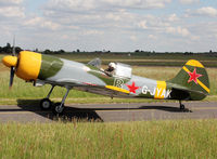 G-JYAK @ LFYG - Taxiing to the refuelling area... - by Shunn311