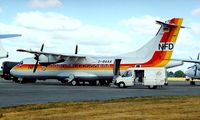 D-BAAA @ EGVA - Aerospatiale ATR-42-300 [011] (NFD) Fairford~G 22/07/1995 - by Ray Barber