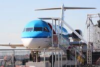 PH-OFE @ EHAM - preserved on the Panorama terrace at Schiphol - by Chris Hall