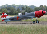 G-GYAK @ LFYG - Landing rwy 26 - by Shunn311