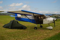 G-TYGR @ EGAD - Parked on the display area at the Newtownards Fly-in 04-06-2011.   (who needs a hotel!) - by Noel Kearney
