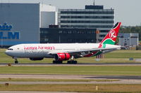 5Y-KQS @ EHAM - Kenya Airways - by Chris Hall
