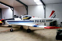 PH-KAU @ EGNG - hangared at Bagby Airfield, Yorkshire - by Chris Hall