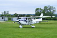 G-CEFV @ EGNG - visitor to Bagby Airfield, Yorkshire - by Chris Hall