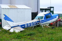 G-BRBF @ EGNG - one of the many wrecks and relics at Bagby Airfield, Yorkshire - by Chris Hall