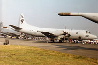 158916 @ EGVA - P-3C Orion of Patrol Squadron VP-30 at Naval Air Station Jacksonville on display at the 1996 Royal Intnl Air Tattoo at RAF Fairford. - by Peter Nicholson