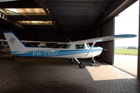 PH-TGD @ EHHO - Cessna 152 inside rthe Aero Noord hangar at Hoogeveen airfield. - by Henk van Capelle