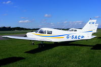 G-SACR @ EGCJ - Sherburn Aero Club Ltd - by Chris Hall